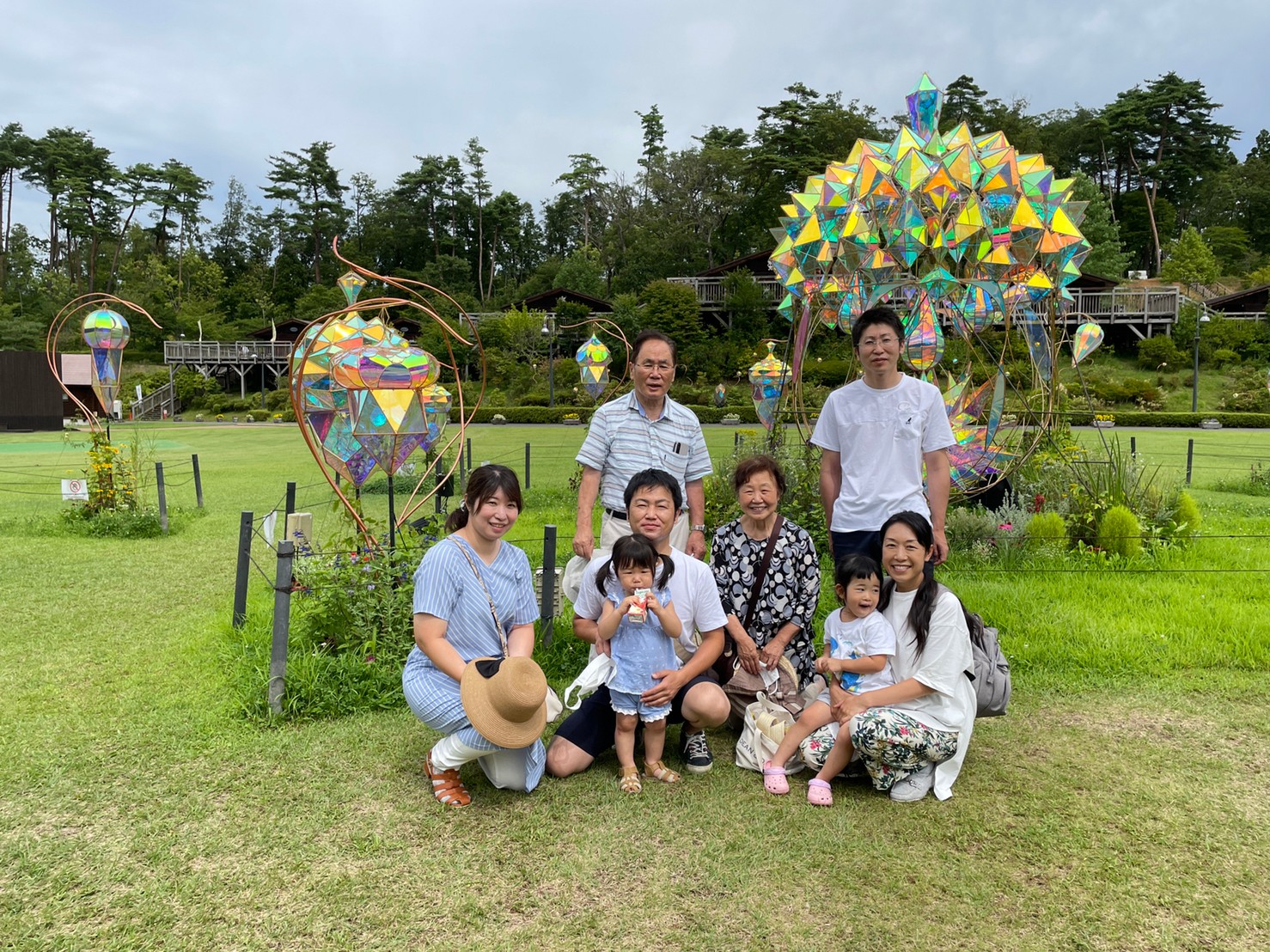 藤和地建慰安旅行🚗夏油サンタハウスでＢＢＱ🍖